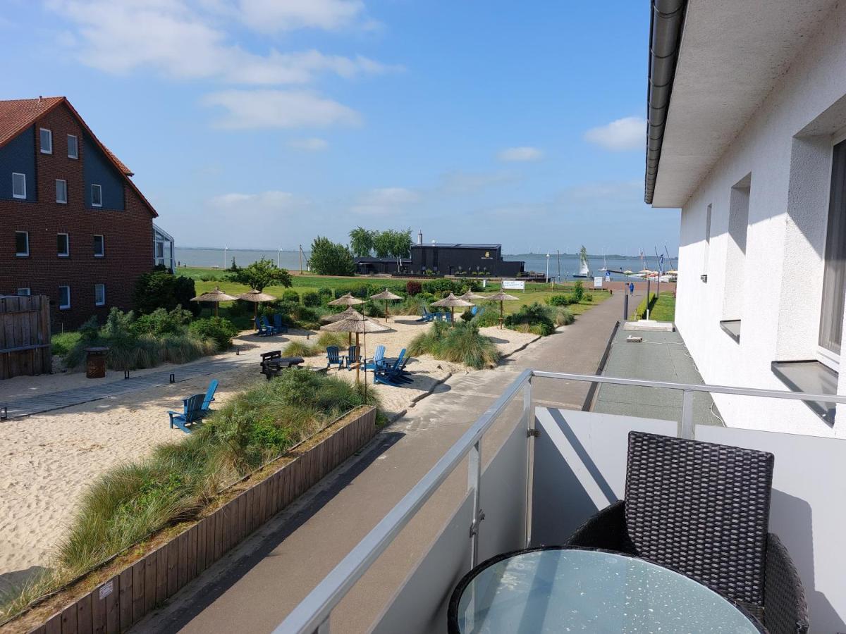 Ferienwohnung Haus Strandglueck - Urlaub Mit Blick Auf Den Duemmer See Lembruch Exterior foto